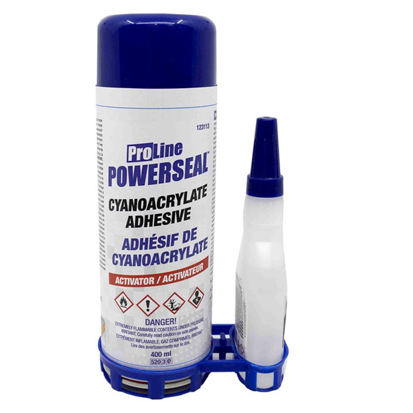 CYANOACRYLATE ADHESIVE COMBO 100G ADH / 400ML ACTIVATOR