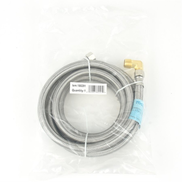 Flex Connector SS 3/8in Comp x 3/8in MIP 96in Dishwasher