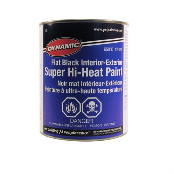 High Heat Flat Black 946ml Aa120400