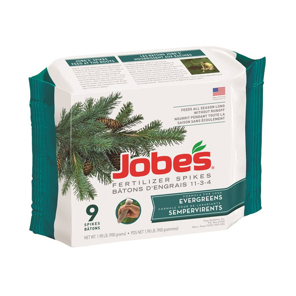 15-3-3 Tree & Shrub Fertilizer Spikes 9/Pkg