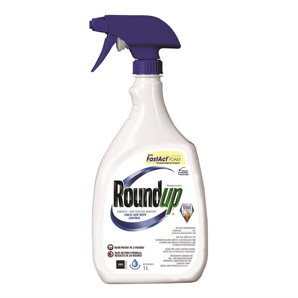 Non-Selective Herbicide W/ Fastact Foam Rtu 1L