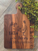 Life is better on the farm cutting board