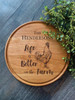 Life is better on the farm cutting board