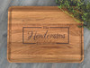 Family Name with Date Custom Cutting Board