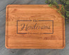 Family Name with Date Custom Cutting Board