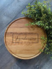 Family Name with Date Custom Cutting Board