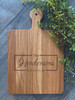 Family Name with Date Custom Cutting Board