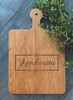 Family Name with Date Custom Cutting Board