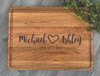 Names with Heart Custom Cutting Board