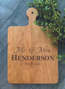 Mr. & Mrs. Custom Cutting Board