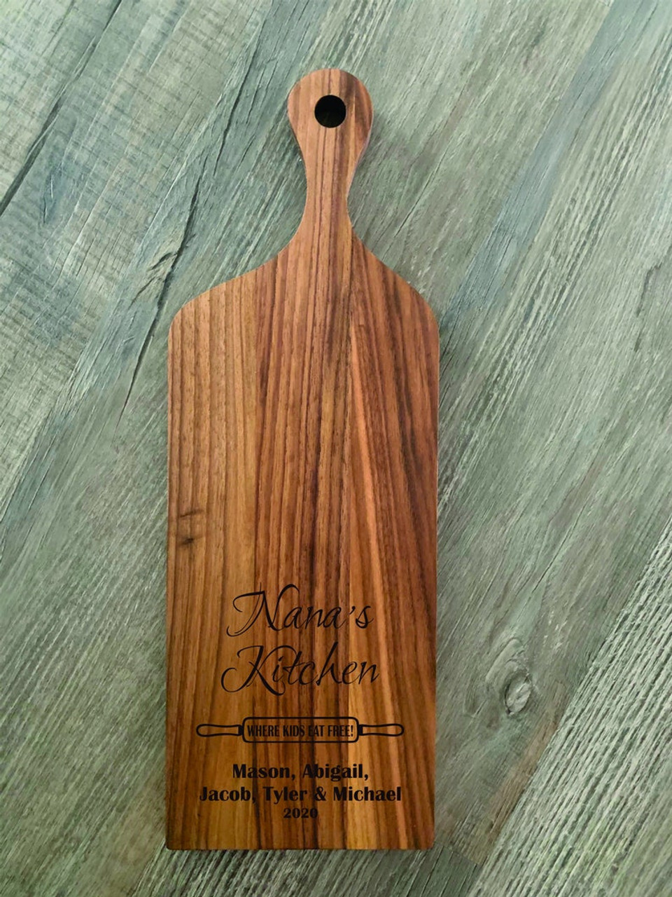 Nana's Kitchen, Meals and Memories Made Here. Custom Engraved Cutting –  milk & honey