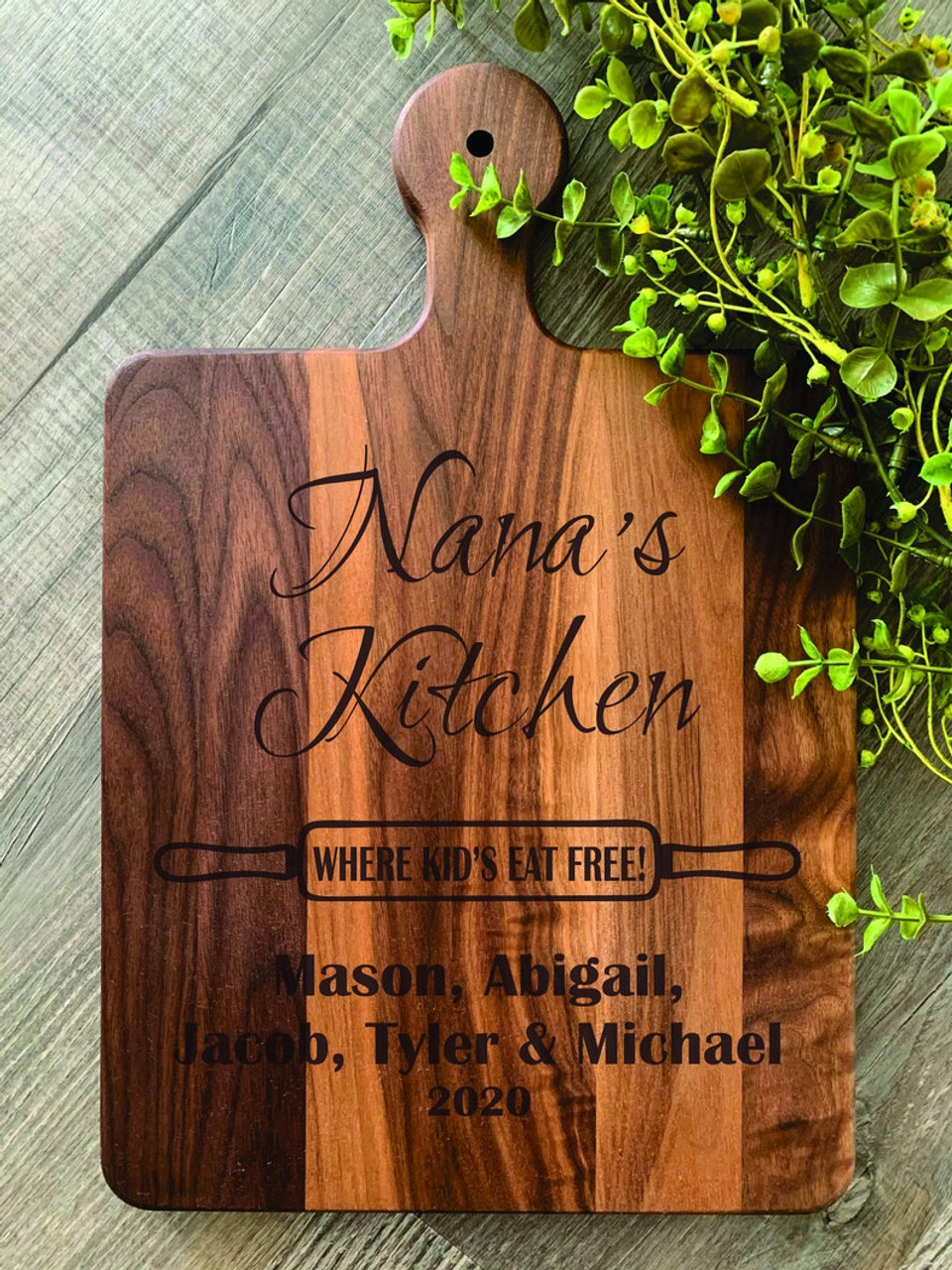 Personalized Cutting Board - Nana's Kitchen