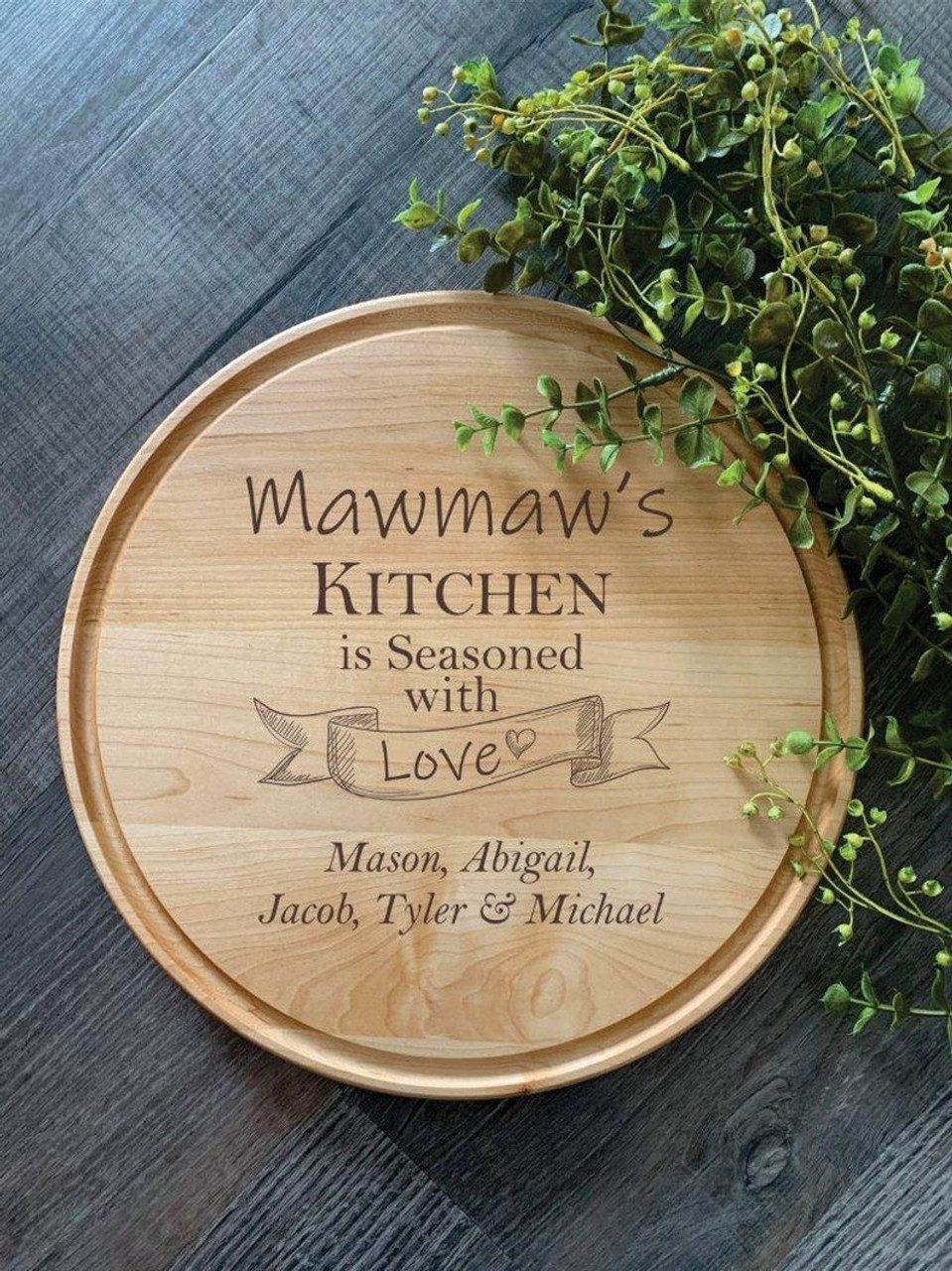 Small Maggie's Kitchen Cutting Board - 904 Custom