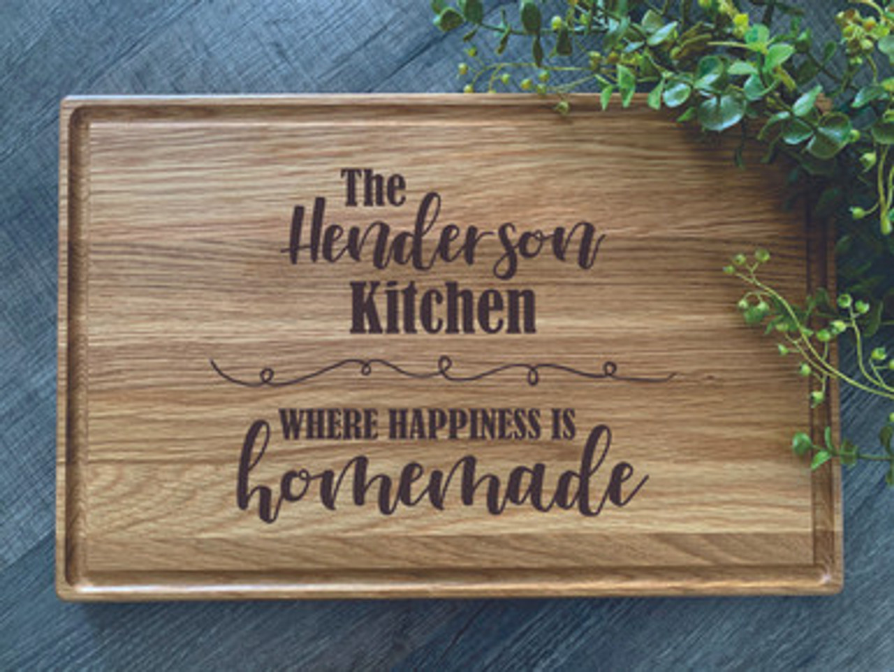 Custom Grandma's Kitchen Cutting Board