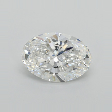 Oval 6.92 E VVS2 - #828834 - Lab Grown
