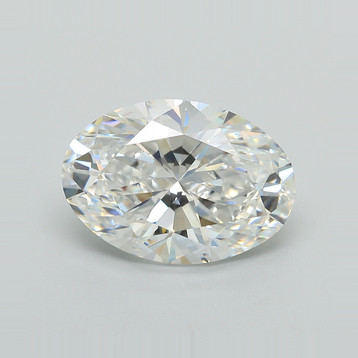 Oval 6.10 E VVS2 - #828833 - Lab Grown