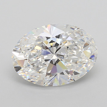 Oval 5.08 E VVS2 - #829342 - Lab Grown