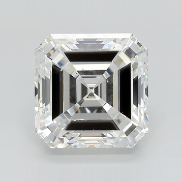 Asscher 5.04 E VS2 - #829407 - Lab Grown