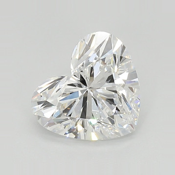 Heart 5.29 D VVS2 - #829594 - Lab Grown