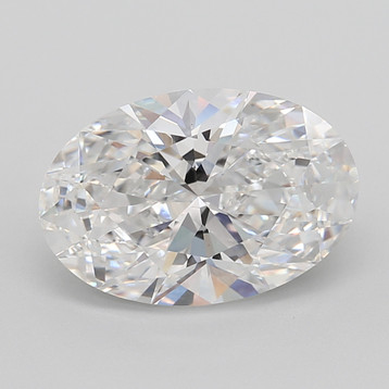 Oval 5.29 E VVS2 - #829585 - Lab Grown