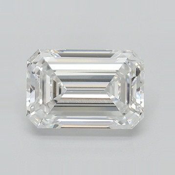 Emerald 2.58 D VVS2 - #830377 - Lab Grown