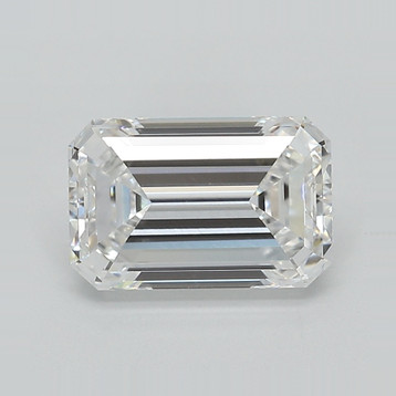 Emerald 2.43 D VVS2 - #830375 - Lab Grown