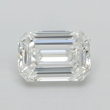 Emerald 2.63 E VVS2 - #830393 - Lab Grown