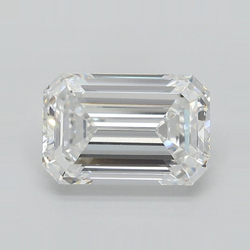 Emerald 2.54 D VVS2 - #830385 - Lab Grown