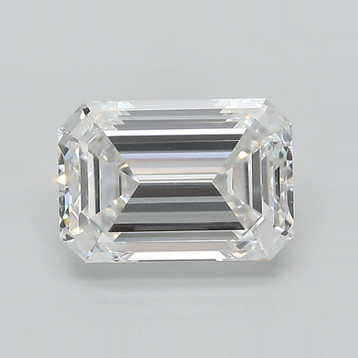 Emerald 2.60 D VVS2 - #830386 - Lab Grown