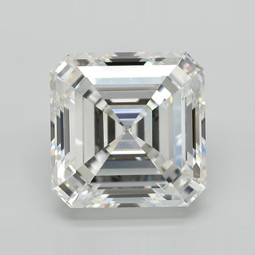 Asscher 10.16 F VVS2 - #858435 - Lab Grown