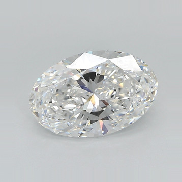 Oval 3.19 E VVS2 - #867898 - Lab Grown