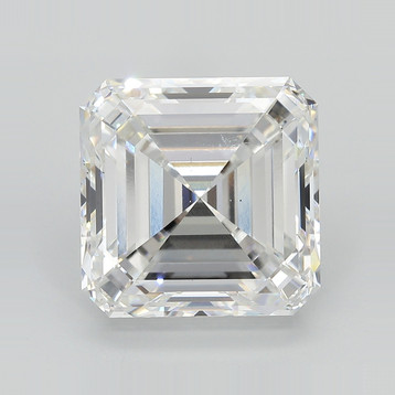 Asscher 11.68 F VS2 - #871168 - Lab Grown