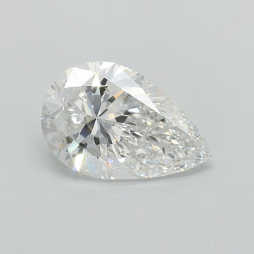 Pear 3.54 D VVS2 - #871312 - Lab Grown