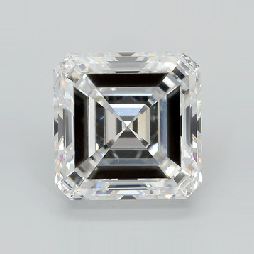 Asscher 10.89 F VVS2 - #871387 - Lab Grown
