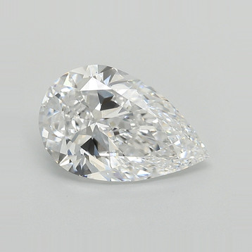 Pear 2.36 D VVS2 - #878086 - Lab Grown