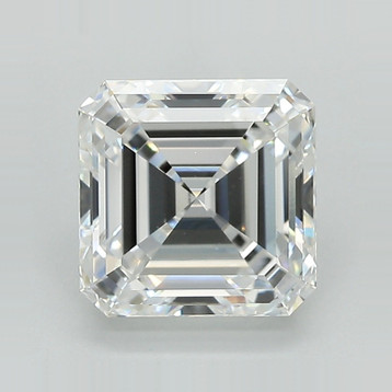 Asscher 3.47 E VVS2 - #878558 - Lab Grown