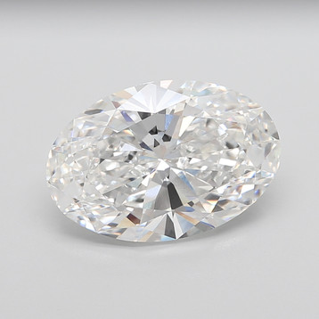 Oval 9.29 E VVS2 - #879475 - Lab Grown