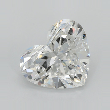 Heart 6.84 E VVS2 - #880791 - Lab Grown