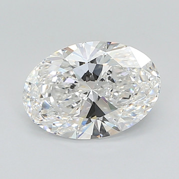 Oval 3.14 E VVS2 - #881459 - Lab Grown