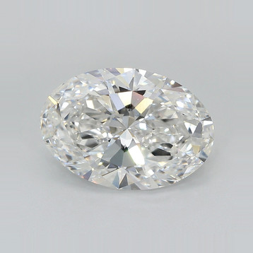 Oval 4.18 E VVS2 - #882098 - Lab Grown