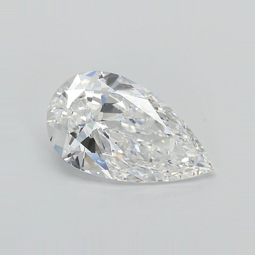 Pear 3.24 D VVS2 - #880806 - Lab Grown