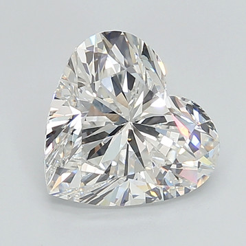 Heart 4.01 F VVS2 - #881612 - Lab Grown