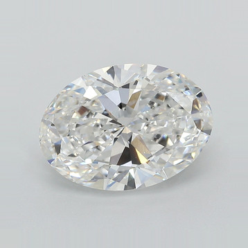 Oval 4.04 E VVS2 - #882097 - Lab Grown