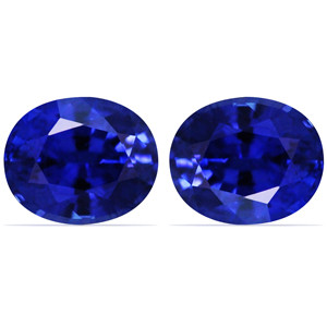 1.67ct Oval Blue Sapphire Gemstone 5.95X4.92X3.48 MM - #888633