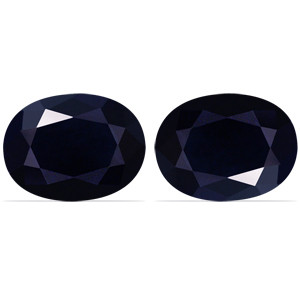 3.55ct Oval Blue Sapphire Gemstone 8.95X6.83X3.13 MM - #888662