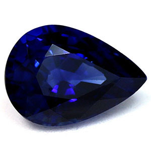Pear 0.93 Blue Sapphire - #888812