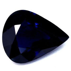 Pear 2.67 Blue Sapphire - #888871