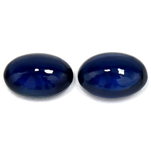 Oval 1.32tw Blue Sapphire Pair - #888943