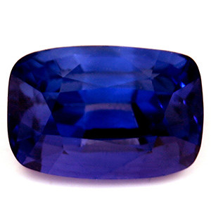 1.59ct Cushion Blue Sapphire Gemstone 7.17X4.88X4.65 MM - #889060