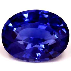 0.57ct Oval Blue Sapphire Gemstone 5.56X4.31X2.79 MM - #889202